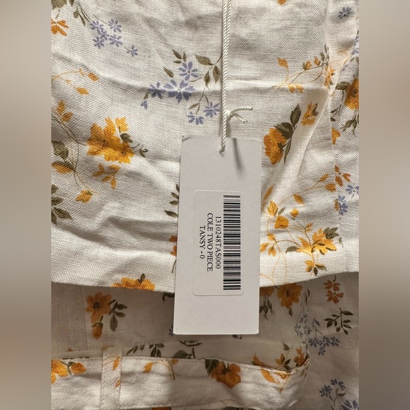 Reformation Cole linen two piece matching skirt set - Picture 5 of 13